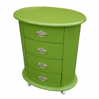 Lounge Lizard Green Bedside Cabinet