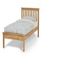 Heather 135Cm Hevea Bed Honey Oak