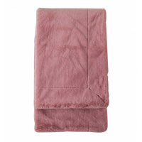Fur Throw Blush Small
