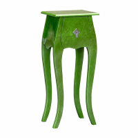 High Gloss Green Bedside Cabinet