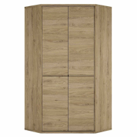 Geometric Shape Modern Wooden Large 2 Door Cupboard