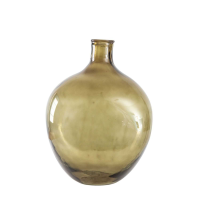 Green Burwell Bottle Vase Green Large