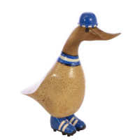 Small Blue Football Duck