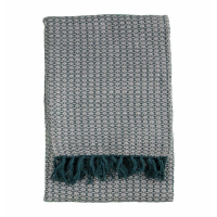 Metallic Throw Teal