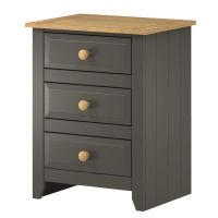 3 drawer bedside cabinet