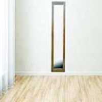 Rectangular Framed Wooden Wall Mirror