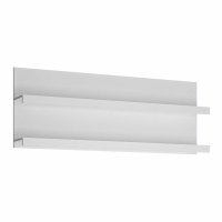 Fribo 166 cm wide wall shelf in White