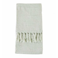 Textured Throw Green