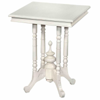 Tono White Square Table
