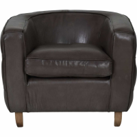 Helix Chester Club Chair Lampre Leather