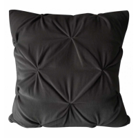 Velvet Cushion Charcoal