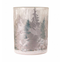 Votive Frosted Blue Small