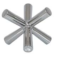 Medium Silver Abstract Decoration