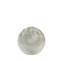 Grey Misty Vase Frosted Grey