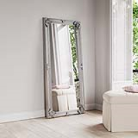 White Wooden Mirror