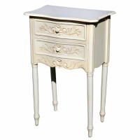 Cream Chateau Night Stand