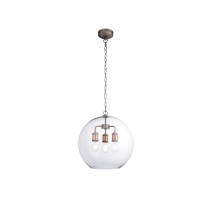 Copper Hal 3 Pendant Light