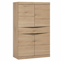Kensington Living 4 door 1 drawer cupboard in Oak
