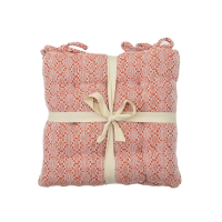 Green Recy Cotton Dia Seatpad Blush 2pk