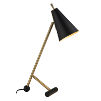 Brass Black Lyndhurst Table Lamp BrassBlack