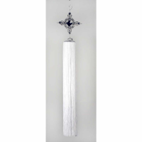White Tassel With Crystal