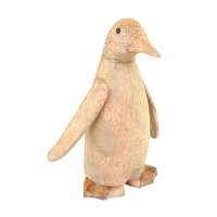 Small Wooden Penguin