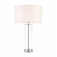 Table Lamp Bright Nickel