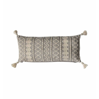 Tassel Cushion Grey