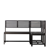 Volos Balcony Modular Bench Charcoal