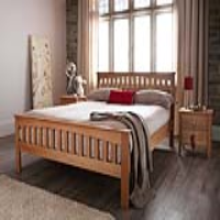 Traditional Classic Windsor Oak Wood 180cm Super King Size 6ft Bed Frame