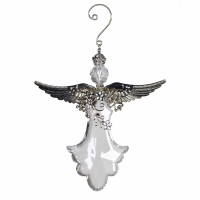 Decorative Accessories Angel Clear Acrylic With Silver