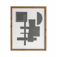 Line Drawing Framed Art