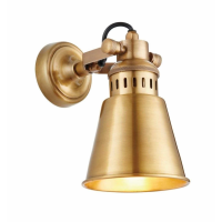 Wall Light Antique Brass