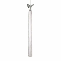 White Tassel With Crystal