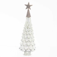 Noel Collection Textured Star Topped Decorative Tree