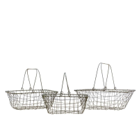 Wire Baskets Set of 3