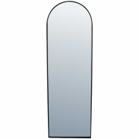 Danny Black Metal Arched Mirror 38x2x118cm