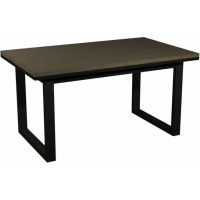 Tivoli Weathered Oak Wood 4 to 6 Seater Rectangular Extension Dining Room Table 77 x 150cm