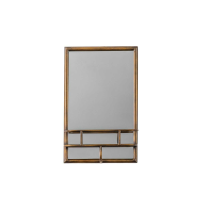 Size mm 260 Bronze Milton Mirror Rectangle Bronze