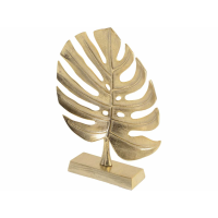 Monstera Gold Leaf Aluminium Sculpture