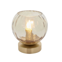 Brass Champagne Dimple 1 Table Light