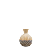 Grey Ramona Vase Grey Small