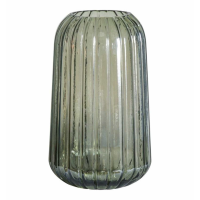 Lustre Vase Green
