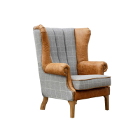 Fluted Wing Chair