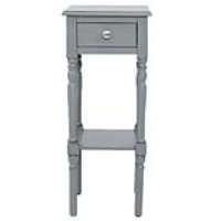 Value Delta Grey 1 Drawer Telephone Table