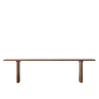 Natural Borden Dining Bench Large
