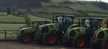 Well-Maintained CLAAS Tractors For Hire Brecon 