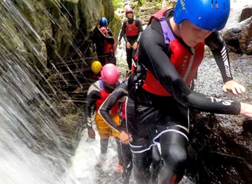 Gorge Walking Wales Activity