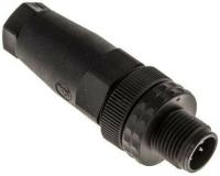 Suppliers Of M12 Male Cable Mount Connector, 4 Pole Plug In Gloucester