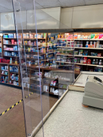 Suppliers Of Retail Supermarket Checkout Sneeze Screen Guards For The Retail Industry In Hertfordshire